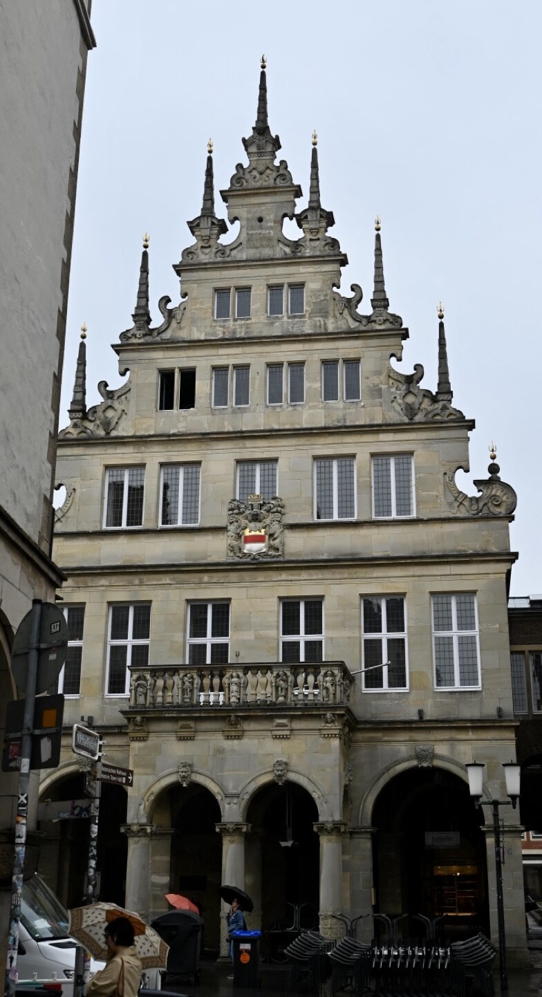 Historische Architektur in der Münsteraner Altstadt